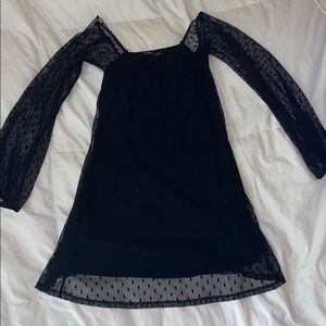 Black For Love & Lemons 🍋 Polka dot dress. Size:S